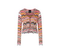 Marc Cain Collections - Cardigan mit Zacken Knitted in Germany bright candy pink - Gr. - 38