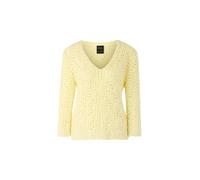 Marc Cain Collections - Chunky Knit Pullover Knitted in Germany deep limonella - Gr. - 42