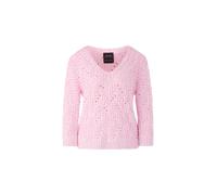 Marc Cain Collections - Chunky Knit Pullover Knitted in Germany pink tulle - Gr. - 38