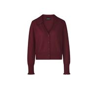 Marc Cain Collections - Cropped Cardigan aus Kaschmir bright maroon - Gr. - 40