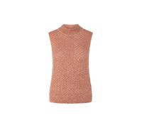 Marc Cain Collections - Elegantes Strick-Top mit Lochmuster peach beige - Gr. - 38