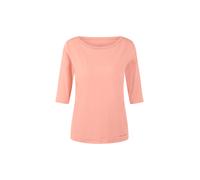 Marc Cain Collections - Halbarm-T-Shirt mit Schmuckband-Details peach beige - Gr. - 40