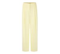 Marc Cain Damen Bundfaltenhose Wide Fit, limette, Gr. 38