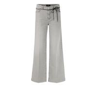 Marc Cain Collections - Jeans WARRI im Wide Fit mit Stickerei grey - Gr. - 40