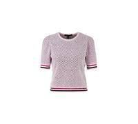 Marc Cain Collections - Kurzärmliger Sweater Knitted in Germany bright rose tan - Gr. - 40