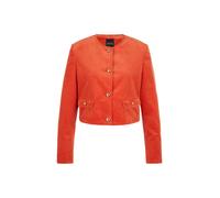 Marc Cain Collections - Kurze Cordjacke mit Schmuckknöpfen tigerlily - Gr. - 36