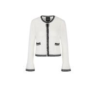Marc Cain Collections - Kurze Jacke in Deutschland gestrickt off-white - Gr. - 40