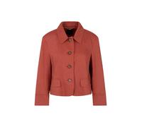 Marc Cain Collections - Kurzjacke aus Leinen-Viskose etruscan red - Gr. - 42