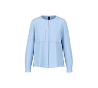 Marc Cain Collections - Legere Bluse mit verdeckter Knopfleiste magical blue - Gr. - 46