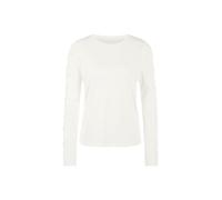 Marc Cain Collections - Longsleeve mit Raffungen off-white - Gr. - 40