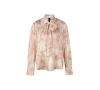 Marc Cain Collections - Schluppenbluse aus Seiden-Mix peach beige - Gr. - 36