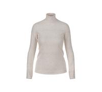 Marc Cain Longsleeve mit Stehkragen in Sand, Größe 42
