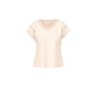 Marc Cain Collections - Shirt mit Cotton Voile bright ecru - Gr. - 34