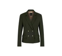 Marc Cain Collections - Taillierter Doppelreiher-Blazer forest night new - Gr. - 44