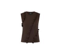 Marc Cain Collections - Top Knitted in Germany seal brown - Gr. - 40