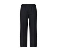 Marc Cain - Cropped Freizeithose mit Bügelfalten - Größe 38 - schwarz