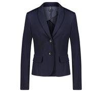 Marc Cain Essentials Damen Blazer +E3410J24, Blau (Midnight Blue 395), 36 (2)