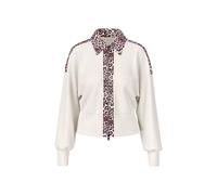 Marc Cain Damen Blouson mit Baumwolle, weiss, Gr. 38