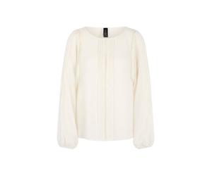 Marc Cain Damen Bluse Loose Fit, offwhite, Gr. 38