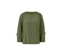 Marc Cain Damen Blusenshirt aus Baumwoll-Mix, grün, Gr. 38