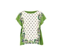 Marc Cain Damen Blusenshirt aus Seide, offwhite, Gr. 40