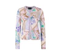 Marc Cain Collections - Bedruckter Cardigan Knitted in Germany pink tulle - Gr. - 42