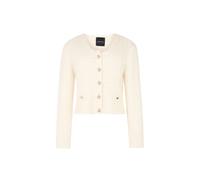 Marc Cain Damen Cardigan mit Schurwolle, offwhite, Gr. 40