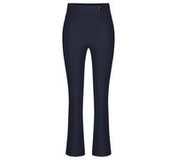 Marc Cain Loose Fit Jogpants mit breitem Bund in Marine, Größe 38