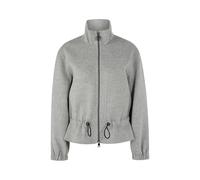 Marc Cain Damen Jacke aus Wollmischung, grau, Gr. 36