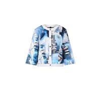 Marc Cain Damen Jacke leicht verkürzt, bleu, Gr. 40
