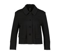 Marc Cain Damen Jacke Slim Fit, schwarz, Gr. 34