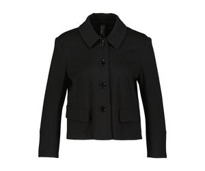 Marc Cain Damen Jacke Slim Fit, schwarz, Gr. 42