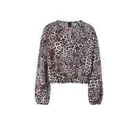 Marc Cain Damen Langarmbluse Allover Print, bordeaux, Gr. 46
