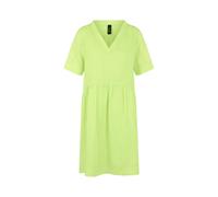 Marc Cain Damen Minikleid aus Baumwolle, gelb, Gr. 38