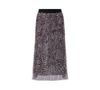 Marc Cain Damen Plisseerock Midi, mehrfarbig, Gr. 36