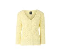 Marc Cain Collections - Chunky Knit Pullover Knitted in Germany deep limonella - Gr. - 42