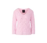 Marc Cain Damen Pullover aus Baumwollmischung, rosa, Gr. 34