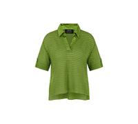 Marc Cain Damen Pullover aus Bio-Baumwoll-Mix, grün, Gr. 34