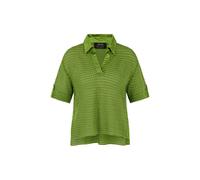 Marc Cain Damen Pullover aus Bio-Baumwoll-Mix, grün, Gr. 38
