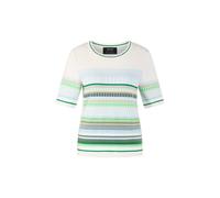 Marc Cain Sports - Feinstrick-Pullover mit Jacquardmuster skyway new - Gr. - 34