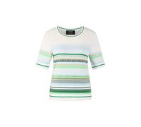 Marc Cain Sports - Feinstrick-Pullover mit Jacquardmuster skyway new - Gr. - 36