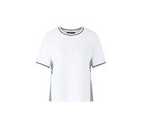 Marc Cain Damen Pullover mit Bio-Baumwolle, weiss, Gr. 34