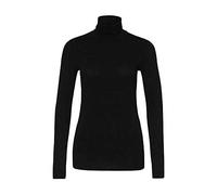 Marc Cain Damen Regular Fit Rollkragenpullover +E 48.54 J03, Einfarbig, Gr. 38 (Herstellergröße: 3), Schwarz (Black 900)