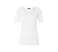 Marc Cain Essentials Damen T-Shirt +E4869J14, Weiß (White 100), 38 (3)