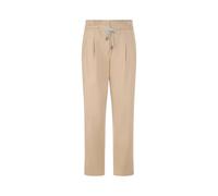 Marc Cain Damen Stoffhose aus Baumwollmix, sand, Gr. 40