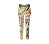 Marc Cain Damen Stretchhose SOFIA verkürzt, mehrfarbig, Gr. 36