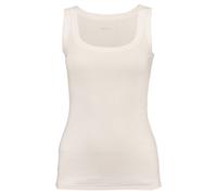 Tanktop MARC CAIN ""Collection Essential" Premium Damenmode" Gr. 4 (40), weiß (white) Damen Tops Tanktop aus Feinripp (53515147-4)