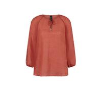 Marc Cain Damen Tunika aus Leinen-Seide-Mix, nougat, Gr. 42