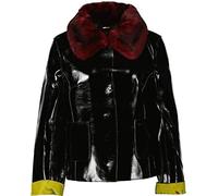 Marc Cain dünnere Damen Jacke mit abnehmbarer Kragen N 5/42 schwarz