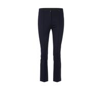 Marc Cain Damen Stoffhose Essentials +E8123J24 mit elastischem Bund, Marine Größe 46